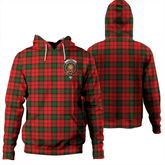 Clan Kerr Modern Tartan Hoodie Crest 7G8NZWNK-1 Kerr Modern Tartan Hoodies